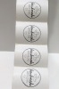 200 Adet Handmade With Love Termal Sticker - Paketleme Ve Kargo Etiketi (5X4 CM) - Thumbnail (2)