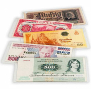 250 Adet Şeffaf Kağıt Para Koruyucu Poşet - Esnek Plastikten Banknot Poşeti