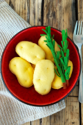 7 Parça Patates ve Kuşkonmaz Organik Keçe Oyuncak Seti