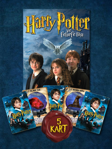 Harry Potter ve Felsefe Taşı 5 Kartlık Özel Seri - Özel Eşyalar Seti - 0