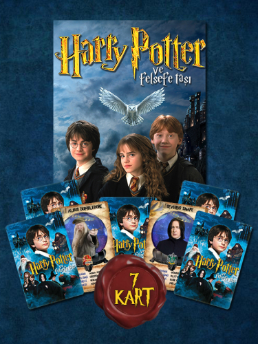 Harry Potter ve Felsefe Taşı 7 Kartlık Özel Seri - Hogwarts Öğretmenleri Full Set - 0