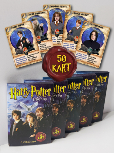Harry Potter ve Felsefe Taşı Limited Edition Özel Seri - 5 Paket / Full Set - Tüm Kartlar - 0