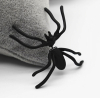 Kadın Siyah Renk Gotik Tarz Tek Kulak İçin Örümcek Küpe - Thumbnail (2)