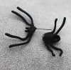 Kadın Siyah Renk Gotik Tarz Tek Kulak İçin Örümcek Küpe - Thumbnail (3)