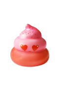 Sevimli Emoji Dondurma Squishy 7 CM - Sık Bırak Kokulu Sukuşi