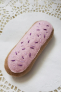 Sevimli Pembe Renk Ekler Pasta - %100 El Yapımı Keçe Oyuncak